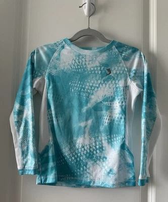 Camisa de pesca Reel Legends talla juvenil pequeña rendimiento Outfitters Foto 1 de 2