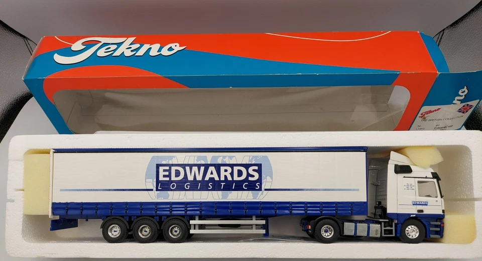 Tekno Nº 91 EDWARDS MB LOGISTICS The British Collection escala 1/50 ACTROS Foto 1 de 1