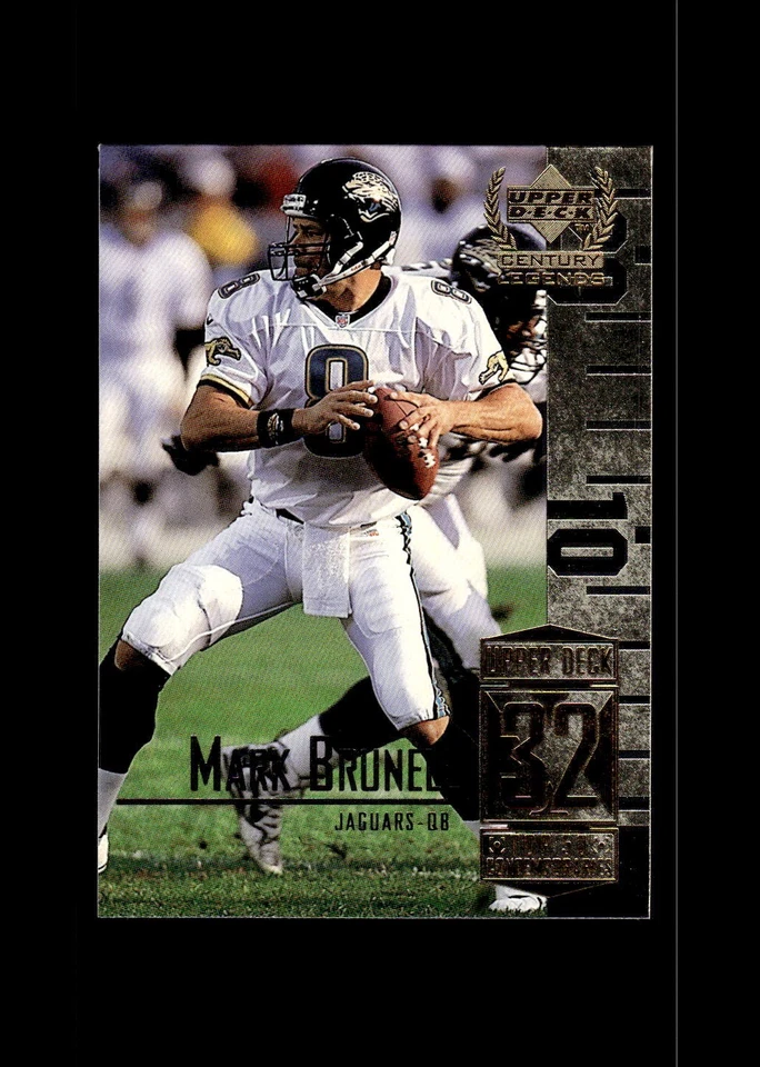1999 Upper Deck Century Legends #82 Mark Brunell Jacksonville Jaguars - Image 1 of 2