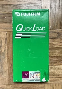 FujiColor 160 NPL 4x5 ISO 160 Tungsten Film Quickload 18 Sheets Open Box - Picture 1 of 8
