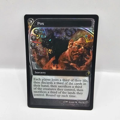Pox (Future Sight) FOIL #185 MTG Mystery Booster 2 - Image 1 of 2