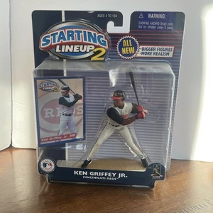 2001 Ken Griffey Jr. Startaufstellung 2 Actionfigur & Spielerkarte - Neu in Verpackung - Bild 1 von 2