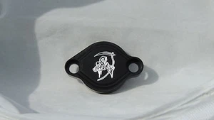 BANSHEE BLASTER KFX LTZ HONDA BLACK DEATH REAPER BILLET ALUMINUM BRAKE BLOCK OFF - Bild 1 von 1