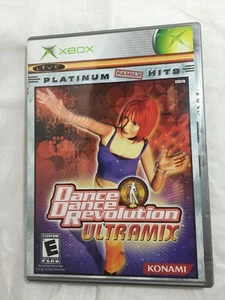 Dance Dance Revolution Video Game UltraMix XBOX Platinum Hits Family Fun  - Picture 1 of 12