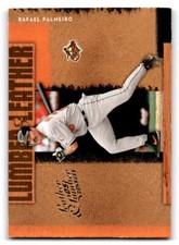2005 Donruss Leather & Lumber Lumber & Leather # LL-22 Rafael Palmeiro