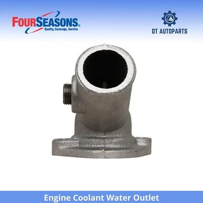 Para Ford F-350 1986-1994 motor V8 7,5 L salida de agua refrigerante 4 estaciones 1987 1988 Foto 1 de 4