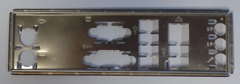 ASUS P7H55-M LX/SI - Blende - Slotblech - IO Shield   #302239 - Bild 1 von 1