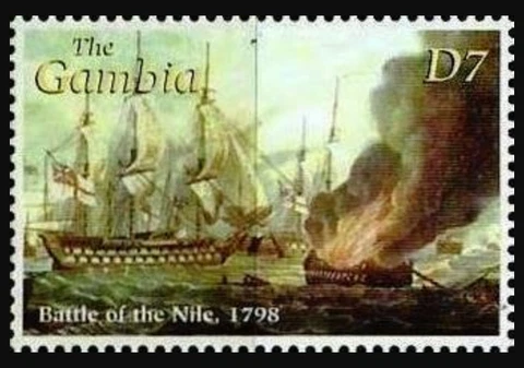 Gambia #SG4250 MNH 2001 Nile 1798 [2541c Mi4552] Cover