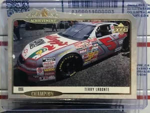 1997 UPPER DECK VICTORY CIRCLE TERRY LABONTE, #CR3 CROWNING ACHIEVEMENT CHAMPION - Picture 1 of 2