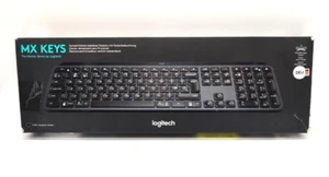 Logitech MX Keys Bluetooth Tastatur - Graphit QWERTZ Deutsch (ohne Dongle) - Bild 1 von 4