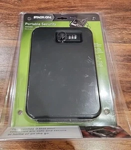 Stack-On PC95C Portable Security Case Key Lock Steel Black - Picture 1 of 5