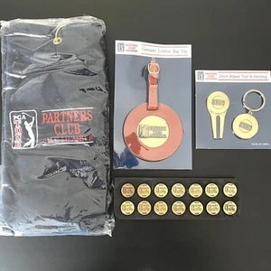 PGA Tour Partners Club Life Member Golf Zubehör Memorabilia Lot Schlägerset - Bild 1 von 9