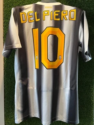 Juventus 2011 2012 Del Piero 10 Home Jersey NIKE Size S NO Match Worn Issue - Image 1 of 4