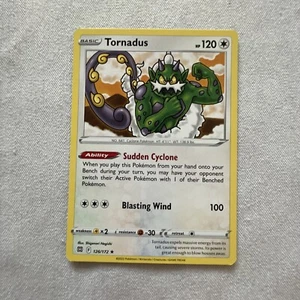Pokémon TCG Tornadus Sword & Shield: Brilliant Stars 126/172 Regular Rare - Picture 1 of 2