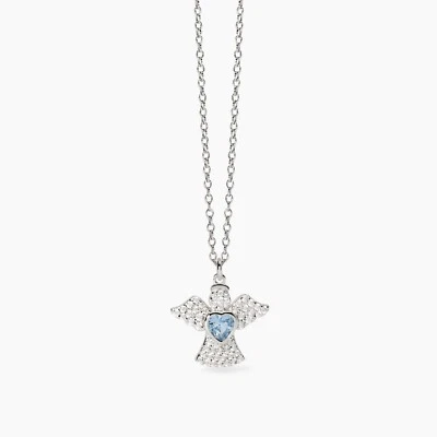 MABINA GIOIELLI  MY ANGEL  COLLANA REFERENZA  553782   ARGENTO 925 - Immagine 1 di 4
