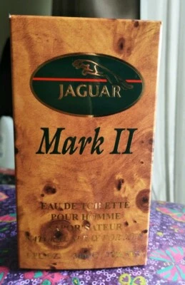 JAGUAR MARK II Eau De Toilette Spray Men Perfume 1.0 FL OZ 30ML RARE Vintage - image 1 of 4
