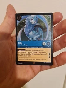 Sisu Water Dragon 159/204 – Legendary FOIL – Lorcana Rise of the Floodborn - Picture 1 of 14