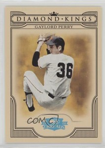 2008 Donruss Threads Diamond Kings Platinum /25 Gaylord Perry #DK-47 HOF