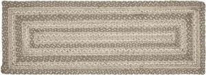 Taupe Kitchen Table Runner 13X36 Rustic Jute Farmhouse Design Flat Laying - Picture 1 of 2