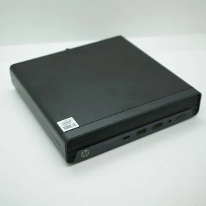 HP ProDesk 400 G6 Mini - i3 10e génération 8 Go DDR4 256 Go NVMe WiFi Win11 Pro noir - Photo 1/4