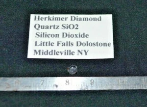 C-55)  Rare Pseudo Cubic Perfect,Sparkiling"Herkimer Diamond(s)"  Crystal(s) - Picture 1 of 6