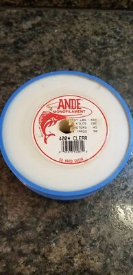 ANDE Monofilament Fishing Line 400 lb Test ~ 50 Yard Skein (Lot 137) - Image 1 of 2