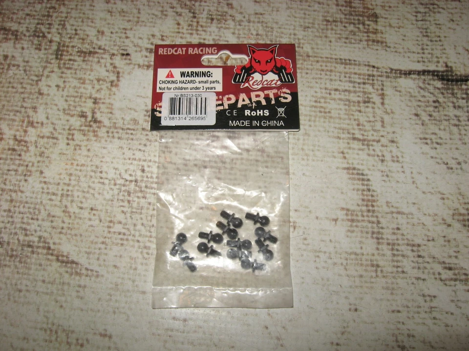 RC Redcat Racing Spare Parts USA Seller / Ball Studs BS213-030 - Image 1 of 1