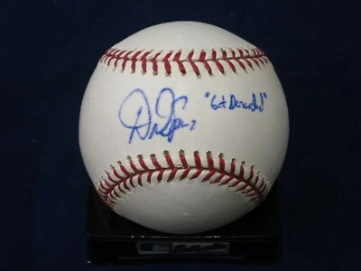 Denard Span Minnesota Twins Firmado OMLB Béisbol e Inscripción Certificado de Autenticidad LOM (BSB678) Foto 1 de 3