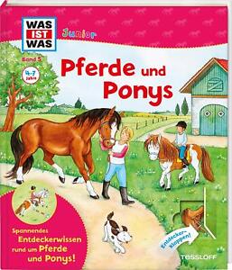 WAS IST WAS Junior Band 5 Pferde Ponys Hardcover Kinderbuch
