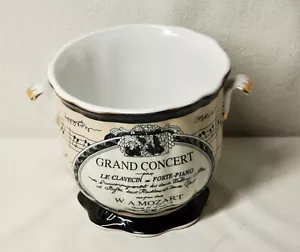 Formalità di Baum Bros Collezione Melodia Note Mozart Vaso Porcellana - Foto 1 di 10