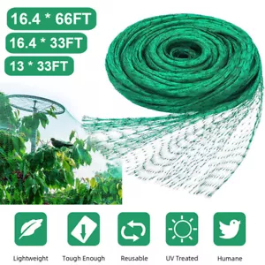 33ft Anti Bird Netting Pond Net Protection Tree Crops Plants Fruits Garden Mesh - Picture 1 of 18