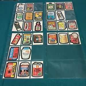 1975 Serie 15: WACKY PACKAGES "White Back" TEILSATZ 27/30 @ fast neuwertig oder besser - Bild 1 von 9