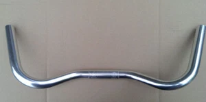 ITM North Road Rennrad Lenker, Alu, 510mm Breite, silber, Italy, NOS, Retro, NEU - Bild 1 von 3