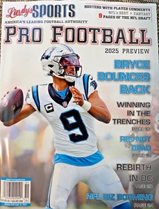 Lindy's Sports - Pro Football 2025 Preview - Bryce Young Cover - Brandneu - nie gelesen! - Bild 1 von 5