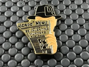  pins pin BADGE MEDIA CHICAGO NEWS VERSION DORE - Picture 1 of 1