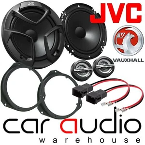Vauxhall Astra H MK5 17cm JVC 600 W Front Door Component Car Speakers & Brackets - Picture 1 of 1