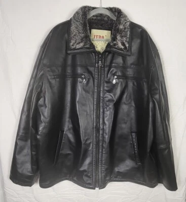 Chaqueta de motociclista Zero para hombre 100 % cuero genuino - talla 4XL  Foto 1 de 4