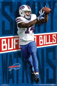 NFL Sammy Watkins Buffalo Bills 22" x 34" Sports Poster NEW - Picture 1 of 1