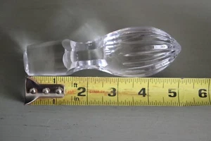 Cristallo pesante TAGLIO ANTICO. Piombo ? Tappo decanter in vetro cristallo - Foto 1 di 7