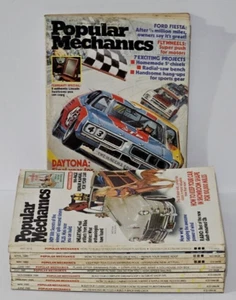 Vintage Popular Mechanics How To Build Magazine Lot Of 10 Late 1970s 1980s Tips - Picture 1 of 12