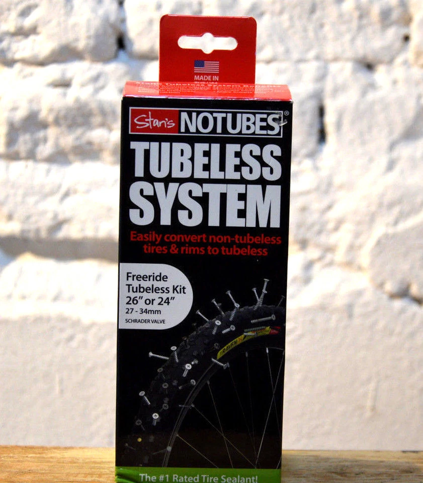 Stan's No Tubes Tubeless System Freeride Kit 26" 24" Tubeless Set - Image 1 of 1