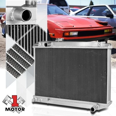 Aluminum 3 Row Performance Cooling Radiator for 86-92 Toyota Supra Mark III A70 - Image 1 of 4
