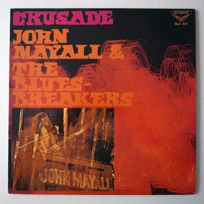 JAPAN 1968 John Mayall & The Bluesbreakers ‎– Crusade LP SLC 221 - Image 1 of 4