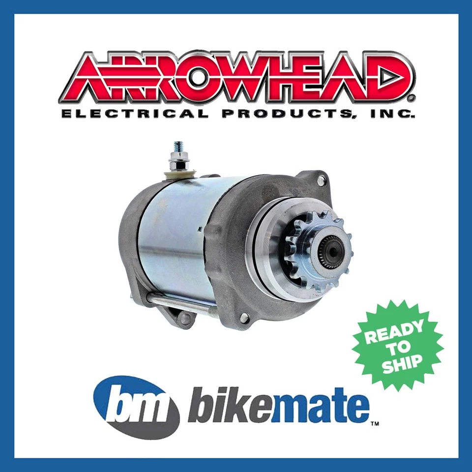 Starter Motor  for KAWASAKI KLF 300 Bayou 2x4 1986 1987 1988 1989 1990 1991 - image 1 of 1