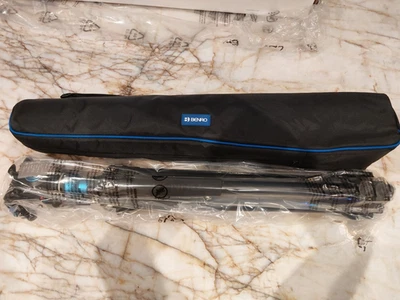 Benro A2573F Aluminum Single Tube Tripod with S4Pro Fluid Video Head - Image 1 of 4