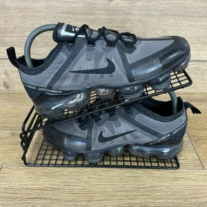 Nike VaporMax Shoes Jnrs Size UK 5 Gym Running Trainers Flyknit Grey Bubble - Picture 1 of 12