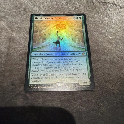 Bumi, Eclectic Earthbender 248 Avatar: The Last Airbender: Eternal-Legal Foil NM - Image 1 of 2