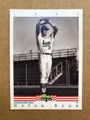 1992 Classic Games Inc. Best Minor League - Nolan Ryan #1 Jacksonville Suns - Image 1 of 4