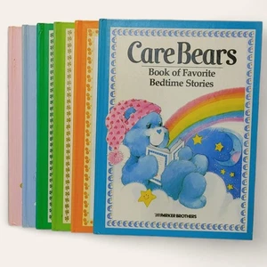 Vintage 1980er Parker Brothers Eine Geschichte aus den Care Bears & Baby Bear Buch 6er Set - Bild 1 von 8
