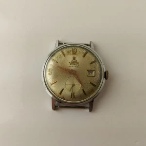 Venus 19 Rubis Incabloc Armbanduhr 34mm Swiss Made Herrenuhr FOR PARTS #5746 - Bild 1 von 8